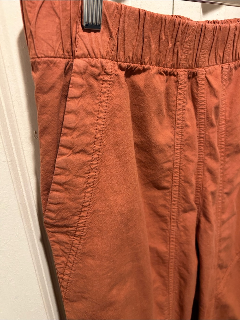 Prairie Underground Pull On 100% Organic Cotton Pants Terracotta , XS - Picture 4 of 6